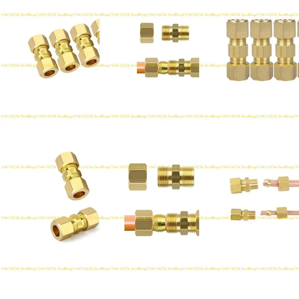 P9FB 1/4" OD Plumbing Tube Pipe Coupling Fittings for Refrigerator Water System 4pcs
P9FB 1/4" OD Plumbing Tube Pipe Coupling Fittings for Refrigerator Water System 4pcs