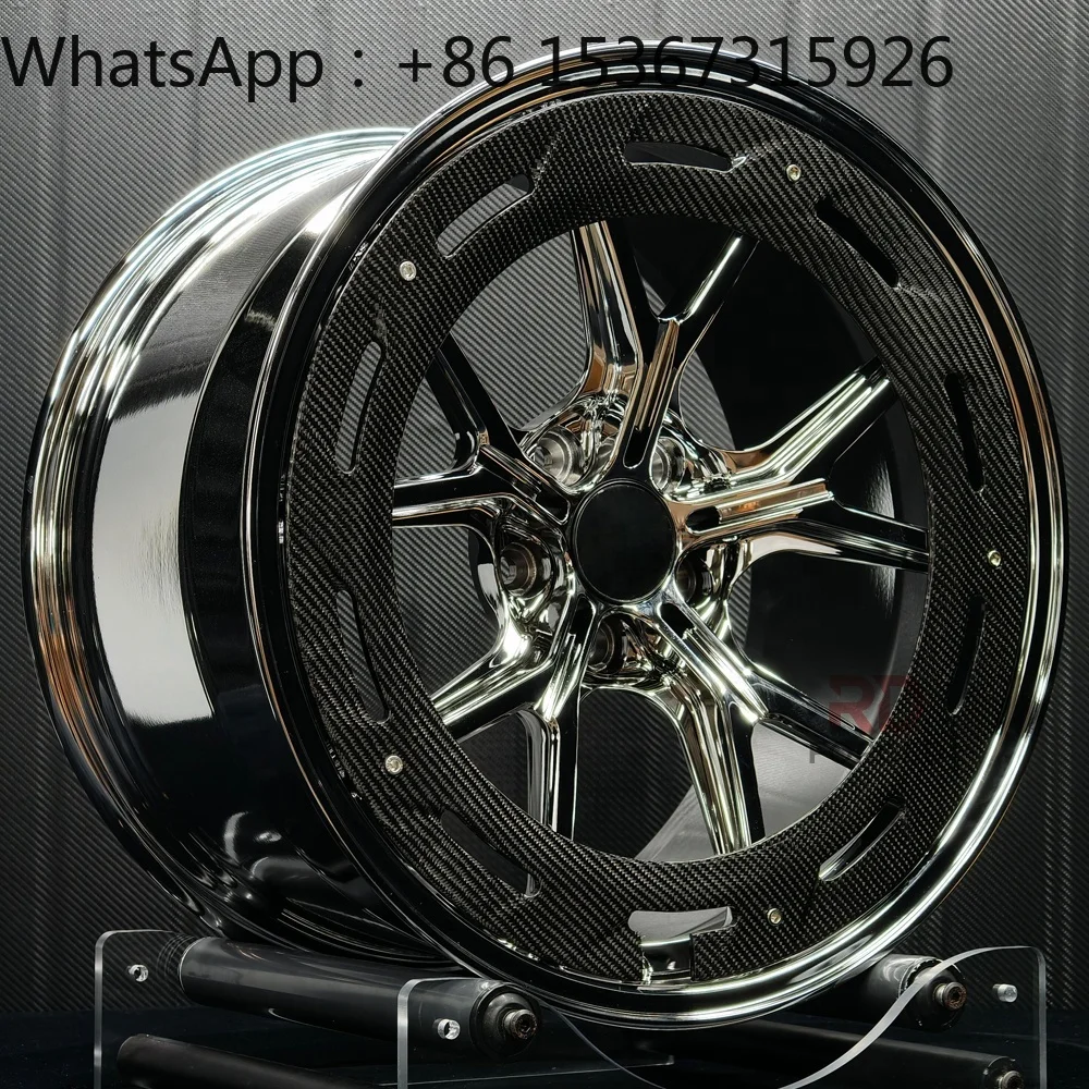 Deep Concave Forged Carbon Fiber Wheels 19 20 21 22 24 26 Inch Wheels Alloy 5x114.3 5x112 5x130 Car Wheels with Aero Disc
Deep Concave Forged Carbon Fiber Wheels 19 20 21 22 24 26 Inch Wheels Alloy 5x114.3 5x112 5x130 Car Wheels with Aero Disc