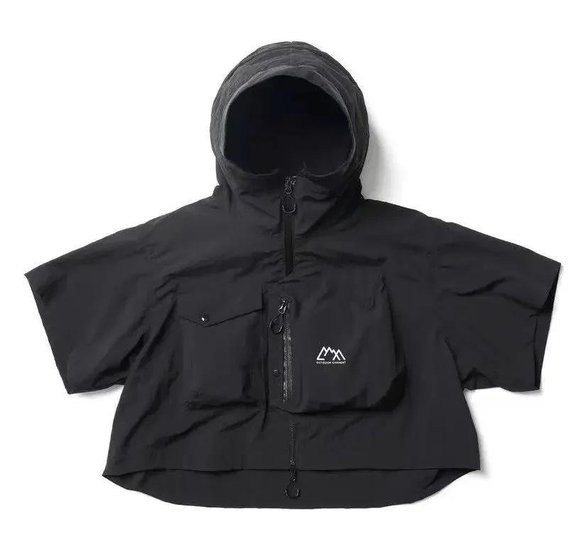 COMFY Japanese loose mountain functional men and women stacked wear half-sleeved hooded vest CMF vest jacket
COMFY Japanese loose mountain functional men and women stacked wear half-sleeved hooded vest CMF vest jacket