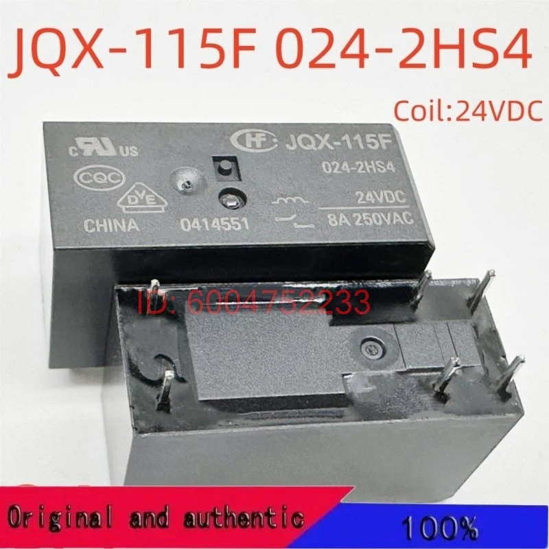 10PCS New JQX-115F 012-2HS4 012-2HS4A 012-2HS4A(610)(555) 024-2HS4 (115F2A-Coil:12V/24V-8A) Relya 6pins
10PCS New JQX-115F 012-2HS4 012-2HS4A 012-2HS4A(610)(555) 024-2HS4 (115F2A-Coil:12V/24V-8A) Relya 6pins