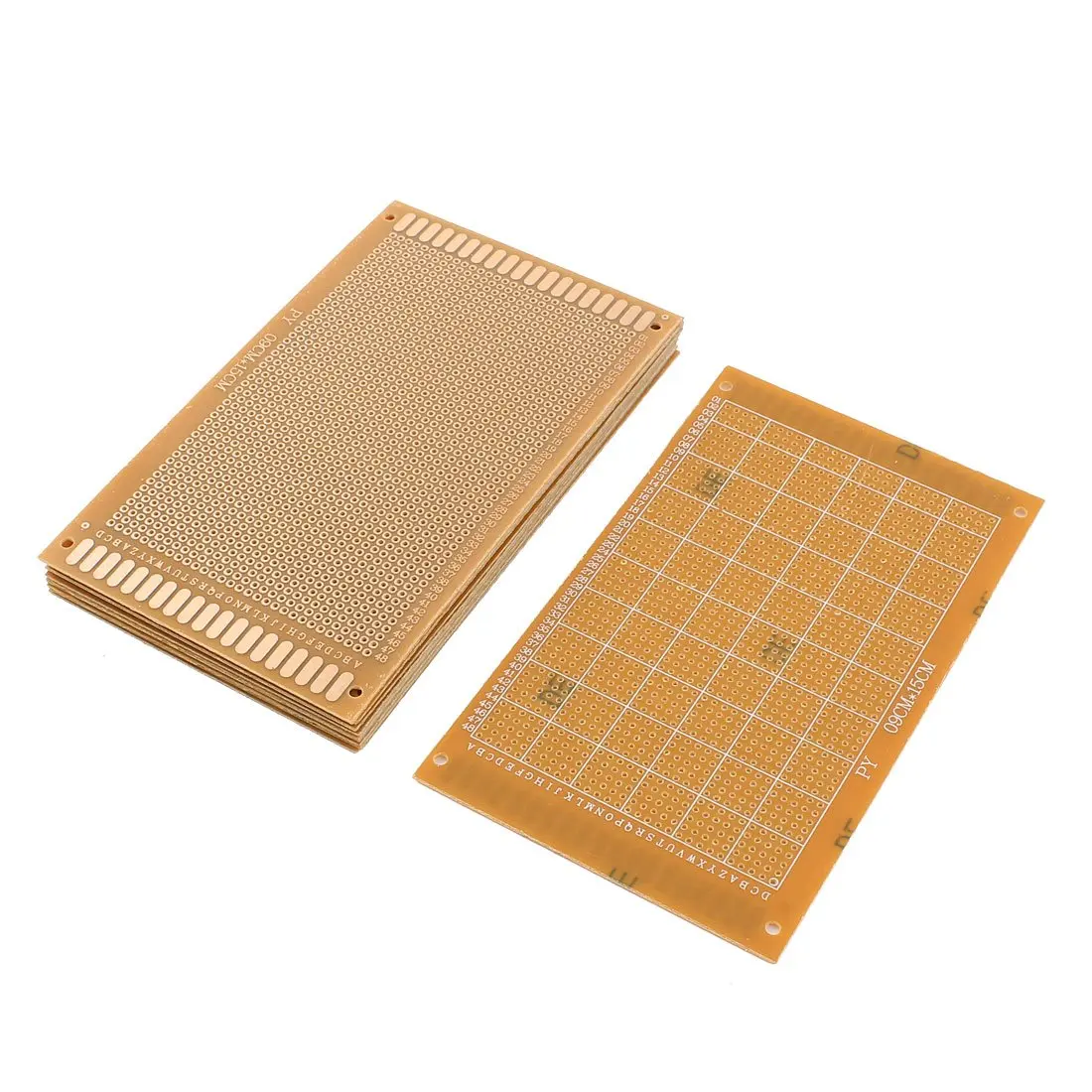 5 шт. универсальных печатных плат 9x15 см, желтые, односторонние, для Arduino
5 шт. универсальных печатных плат 9x15 см, желтые, односторонние, для Arduino