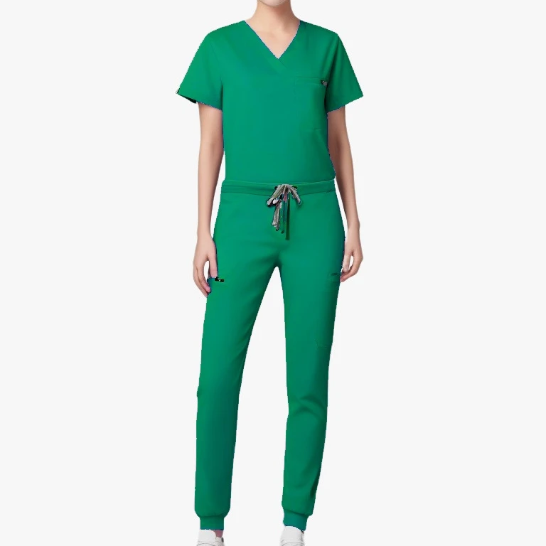 Classic Jogger Stretch Scrubs Uniforms Comfortable Medical Nurse Breathable Hospital Nursing Scrub Set Dress Uniform
Classic Jogger Stretch Scrubs Uniforms Comfortable Medical Nurse Breathable Hospital Nursing Scrub Set Dress Uniform