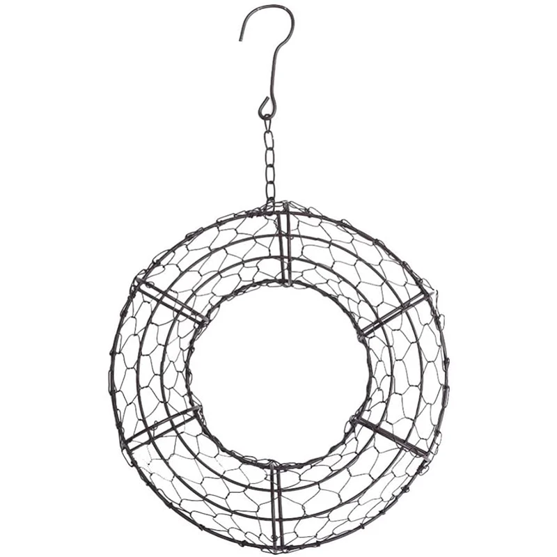 Round Wreath Frame Succulents Metal Hanging Wreath Frame Form Home Garden Decoration Hook 21Cm
Round Wreath Frame Succulents Metal Hanging Wreath Frame Form Home Garden Decoration Hook 21Cm