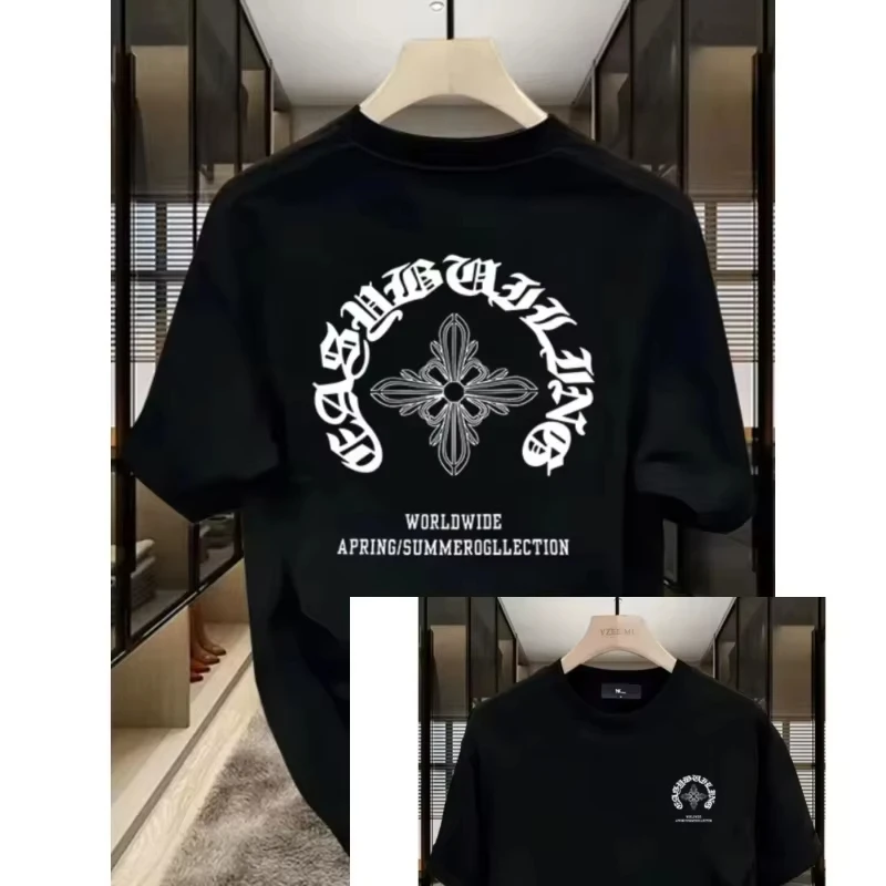 Printed Round Neck Short Sleeve Men Women T-shirt Cotton Breathable Casual Fashion Couple Short Sleeve Top
Printed Round Neck Short Sleeve Men Women T-shirt Cotton Breathable Casual Fashion Couple Short Sleeve Top