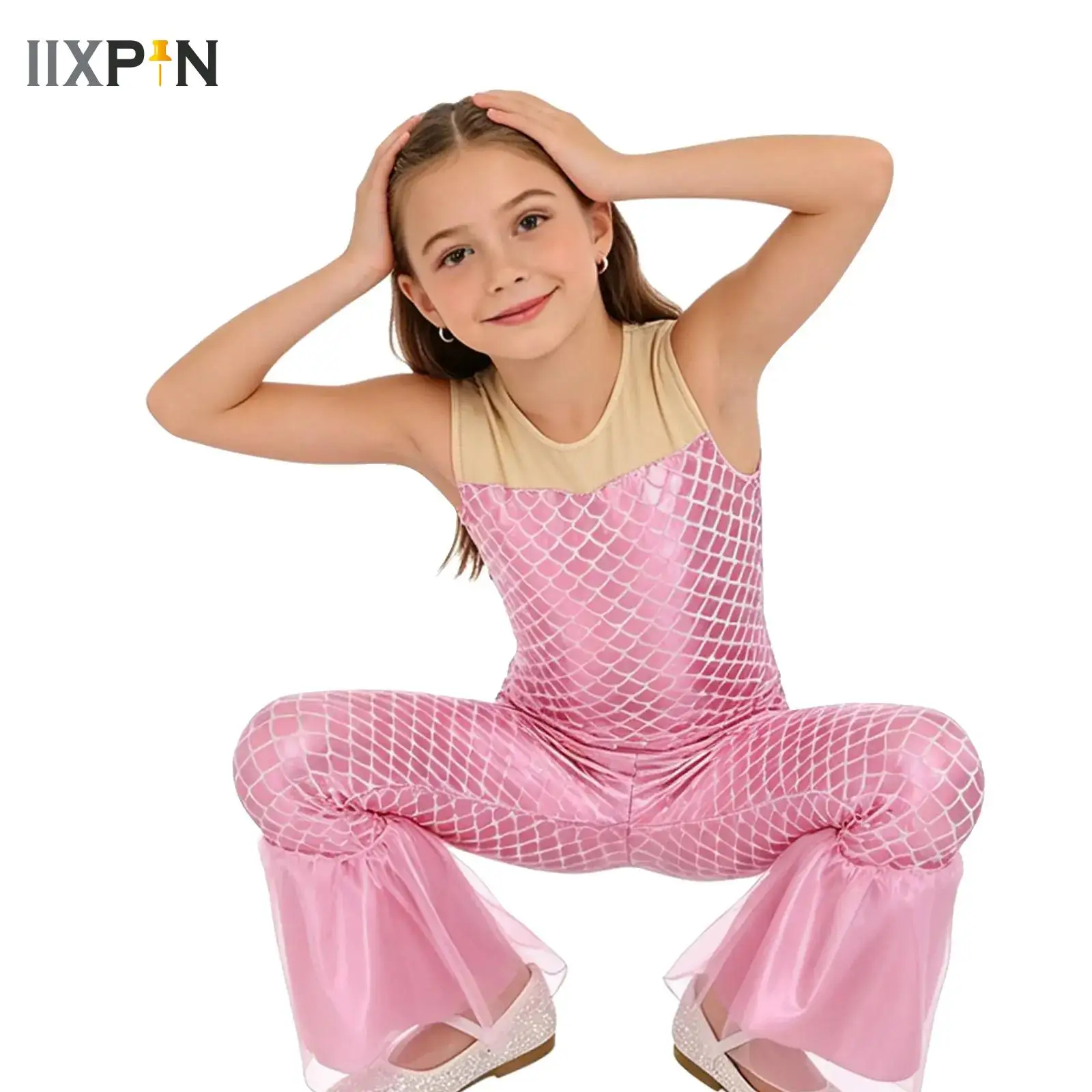 Rhythmic Gymnastics Jumpsuit Figure Skating Bodysuit Dress Girls Halloween Mermaid Costume Ballerina Ballet Dance Leotard Jersey
Rhythmic Gymnastics Jumpsuit Figure Skating Bodysuit Dress Girls Halloween Mermaid Costume Ballerina Ballet Dance Leotard Jersey