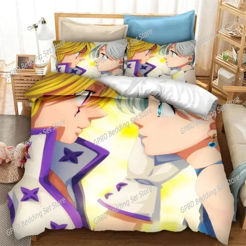 Anime The Seven Deadly Sins Comfortable Duvet Quilt Cover Pillowcase Bedding Set Children Bedroom Decoration Home Textile
Anime The Seven Deadly Sins Comfortable Duvet Quilt Cover Pillowcase Bedding Set Children Bedroom Decoration Home Textile