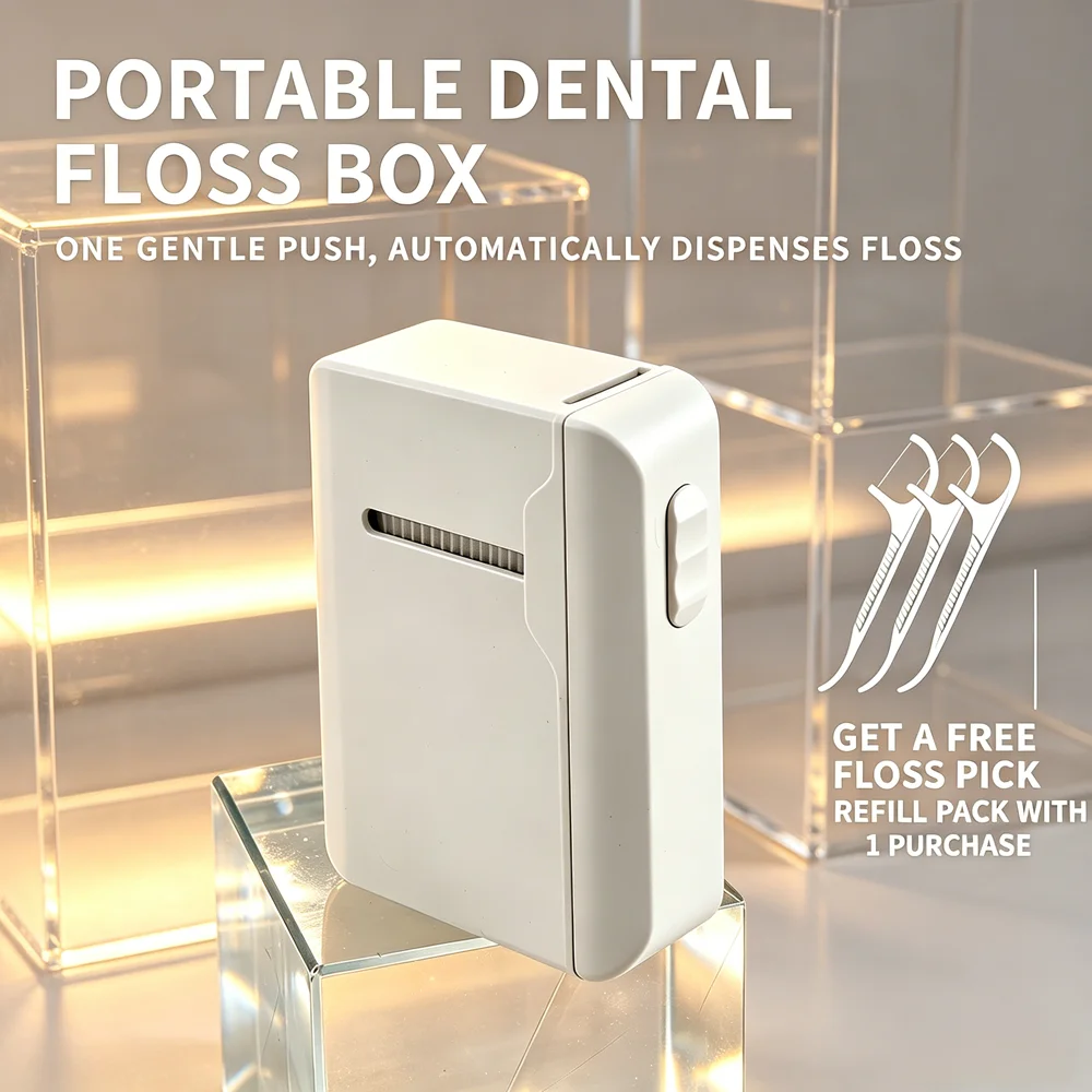 80Pcs Dental Floss Picks Teeth Flossers with Portable Box, Automatic Dispenser Oral Care for Home Travel
80Pcs Dental Floss Picks Teeth Flossers with Portable Box, Automatic Dispenser Oral Care for Home Travel