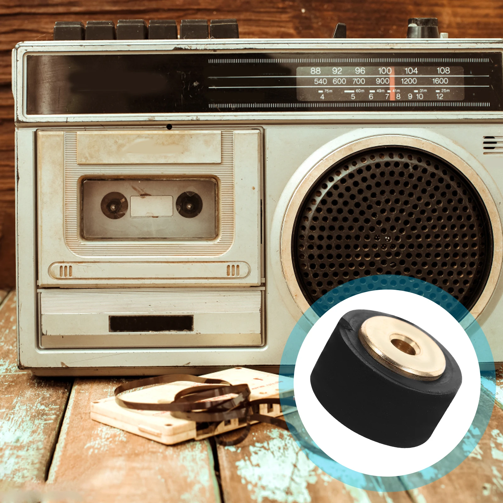 2pcs Rubber Pinch Rollers 13-6.3-8.3-2.0mm Recorder Cassette Machine Repair Tape Player Amplifier Accessories Durable Wear
2pcs Rubber Pinch Rollers 13-6.3-8.3-2.0mm Recorder Cassette Machine Repair Tape Player Amplifier Accessories Durable Wear