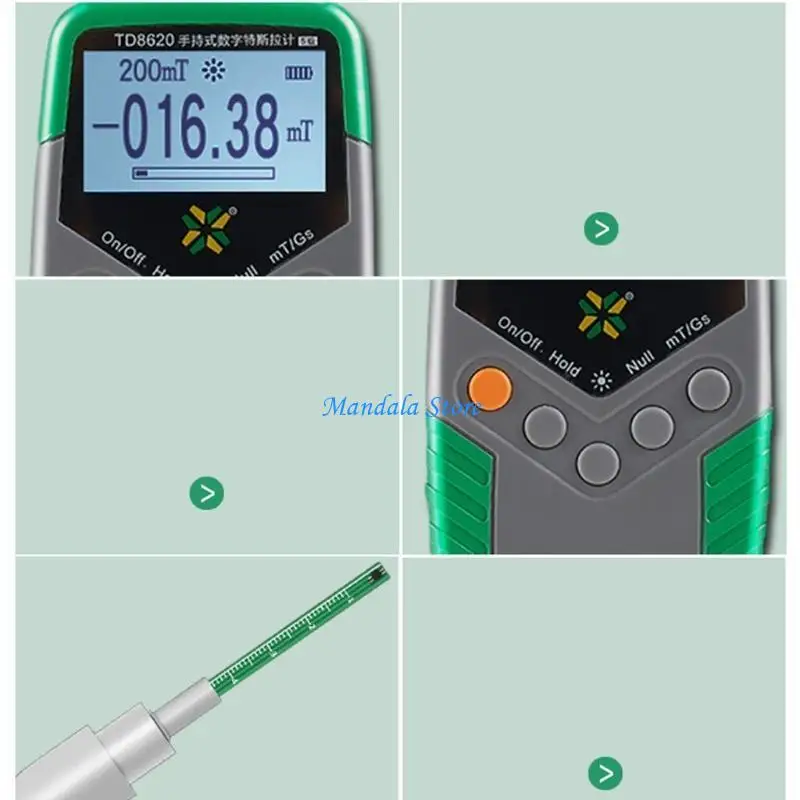 U2JC Handheld Digital Tes Meter Flux Meter 5% Accuracy Magnet Gauss Meter
U2JC Handheld Digital Tes Meter Flux Meter 5% Accuracy Magnet Gauss Meter
