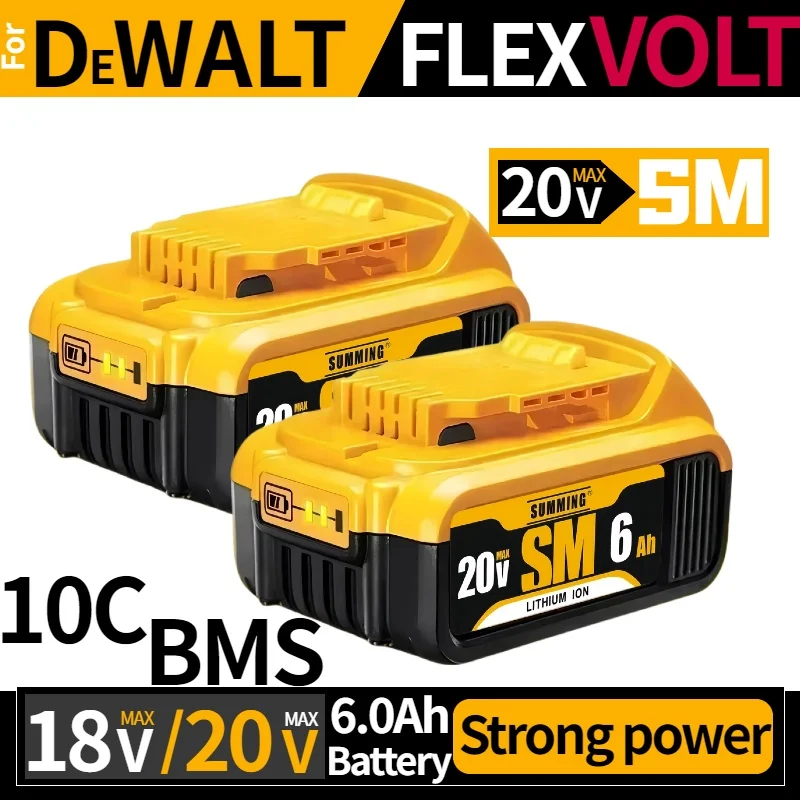 100% Original for Dewalt 20V Battery 6.0Ah Rechargeable Lithium Ion Batteryfor Dewalt DCB206 Power Tool Replacement Battery
100% Original for Dewalt 20V Battery 6.0Ah Rechargeable Lithium Ion Batteryfor Dewalt DCB206 Power Tool Replacement Battery