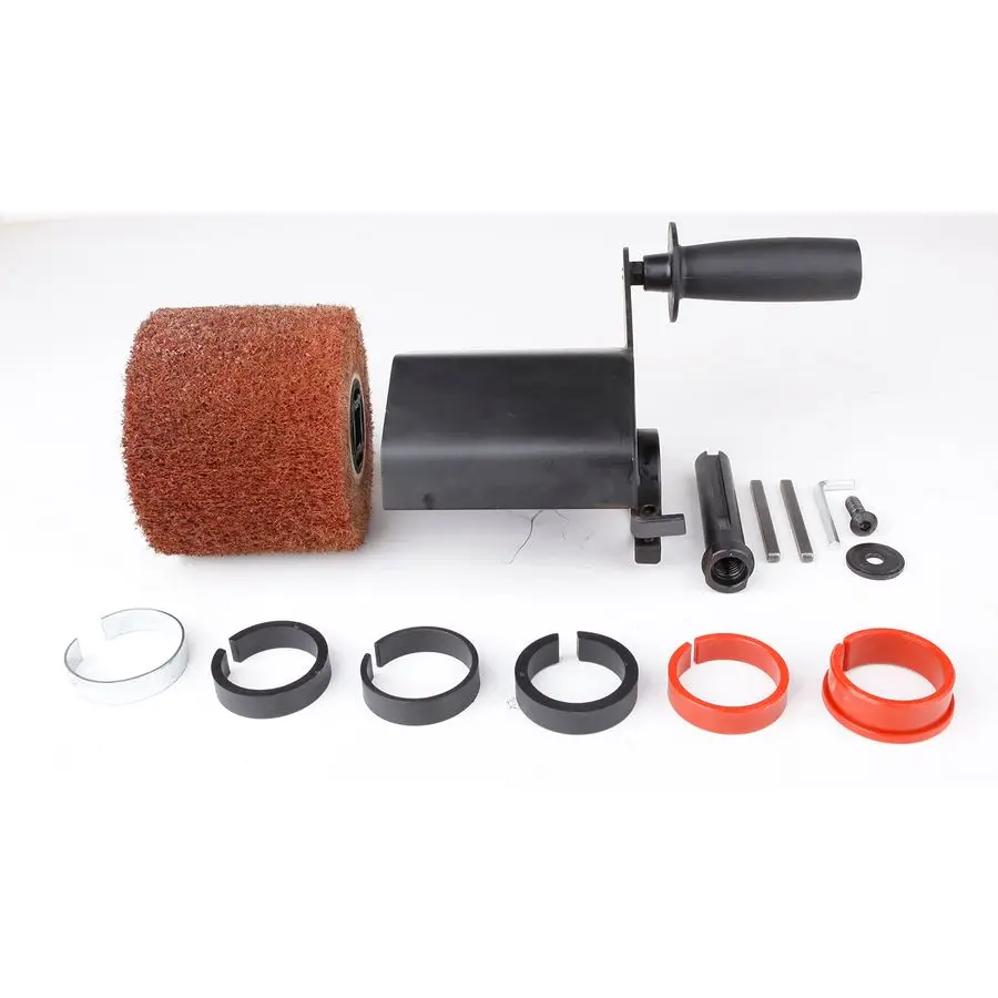 Абразивный барабан из синтетического волокна для ремонта шлифовального станка, для плоских металлических и деревянных поверхностей и для сатинированной отделки U
Абразивный барабан из синтетического волокна для ремонта шлифовального станка, для плоских металлических и деревянных поверхностей и для сатинированной отделки U