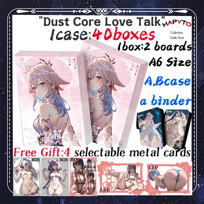 2025 новейший пылевой сердечник Love Talk A6, размер Waifu Goddess Story, коллекционная карта, купальник, бикини, бустер, коробка, подарок для среды
2025 новейший пылевой сердечник Love Talk A6, размер Waifu Goddess Story, коллекционная карта, купальник, бикини, бустер, коробка, подарок для среды