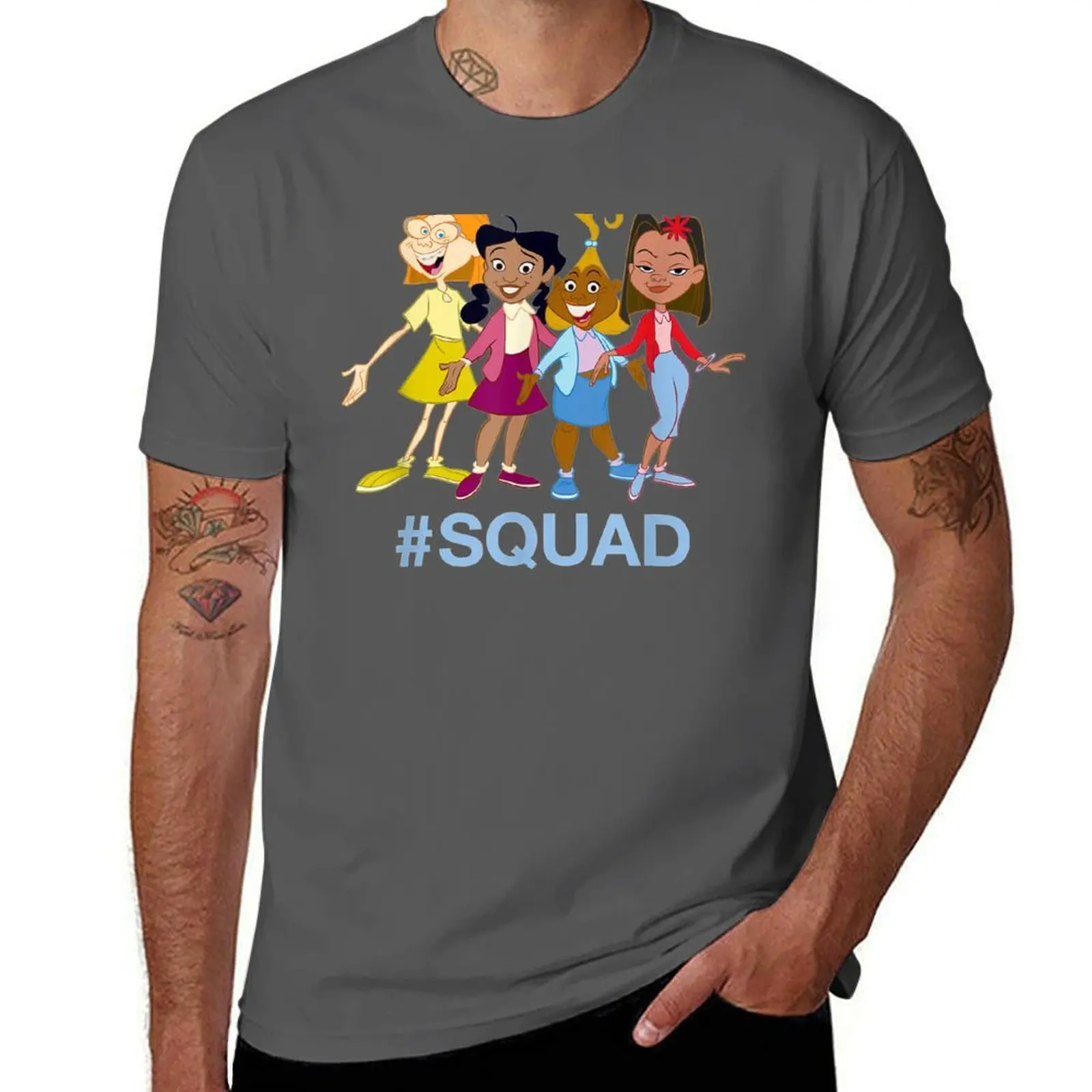 Channel The Proud Family #Squad T-Shirt Long Lasting Casual T-Shirt
Channel The Proud Family #Squad T-Shirt Long Lasting Casual T-Shirt