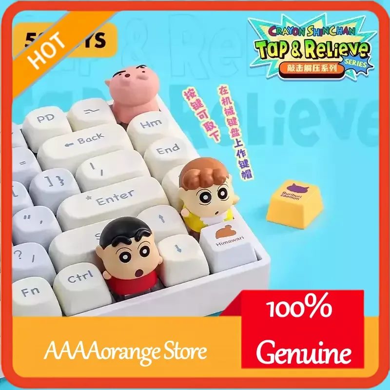 52Toys Crayon Shinchan Blind Box Collectible Keycap Figure Stress Relief Mechanical Keyboard Decor Cute Anime Gift
52Toys Crayon Shinchan Blind Box Collectible Keycap Figure Stress Relief Mechanical Keyboard Decor Cute Anime Gift
