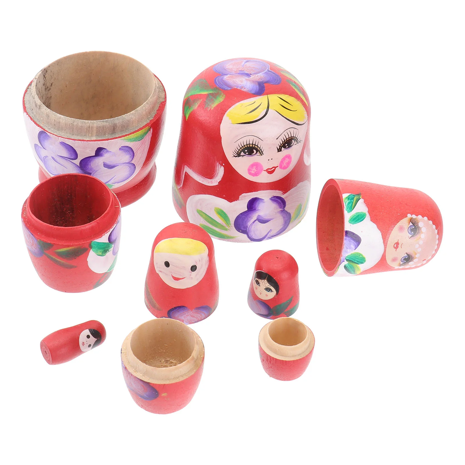 5 Pcs Cartoon Matryoshka Travel Toy Decorative Russian Dolls Gifts Wooden Stacking
5 Pcs Cartoon Matryoshka Travel Toy Decorative Russian Dolls Gifts Wooden Stacking