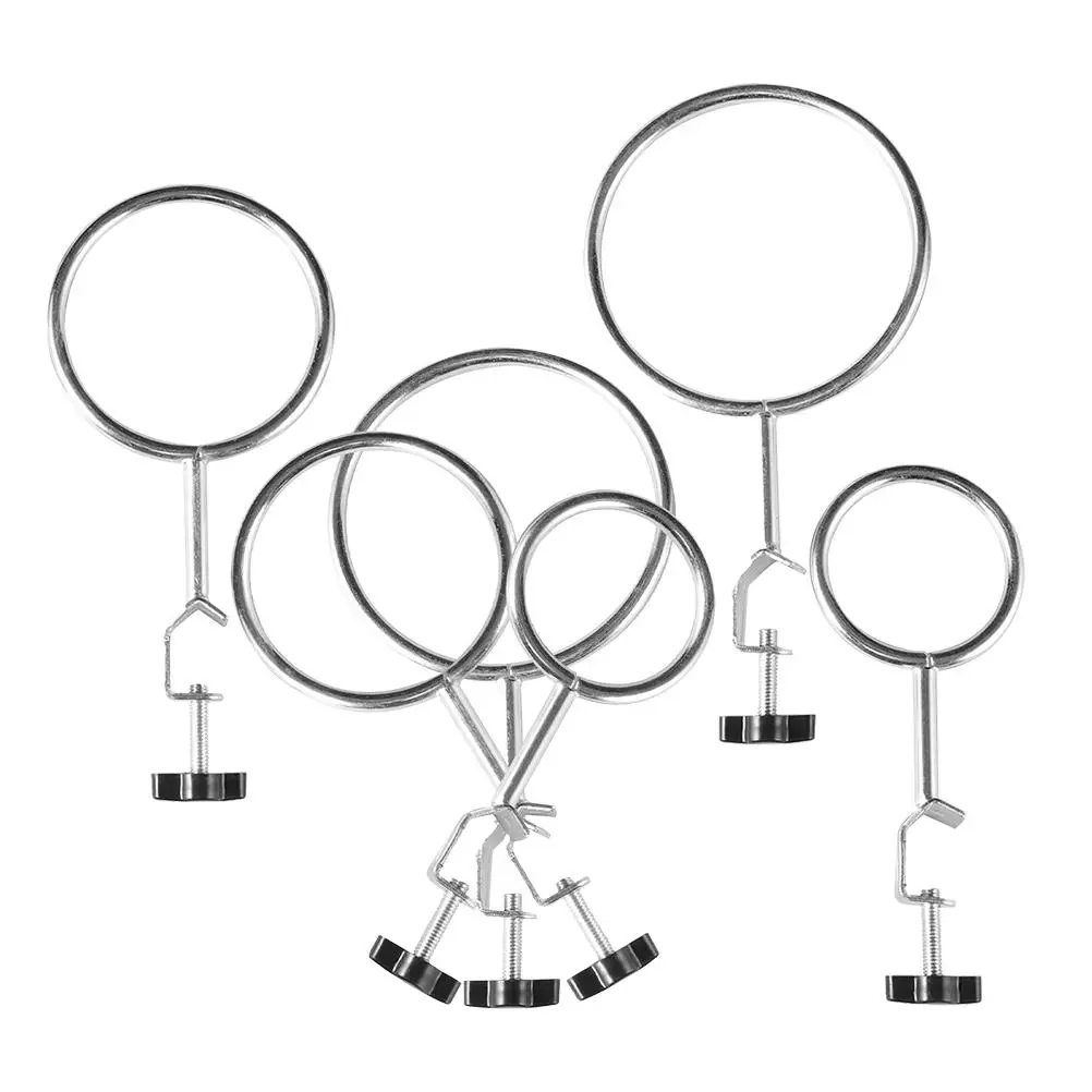 6pcs Test Tube Clamp Iron Stand Ring for Lab Equipment Flask Support Adjustable Clamps Chemistry Experiment Accessories Stable
6pcs Test Tube Clamp Iron Stand Ring for Lab Equipment Flask Support Adjustable Clamps Chemistry Experiment Accessories Stable