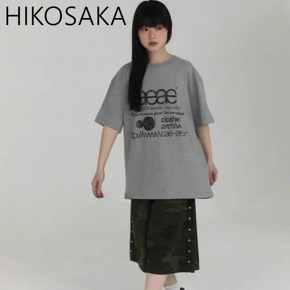 Korean Chic Simple Pullover Tee O-neck Short Sleeve Loose Casual Print Top Summer 2025 New Y2k Aesthetic All-match Tshirts
Korean Chic Simple Pullover Tee O-neck Short Sleeve Loose Casual Print Top Summer 2025 New Y2k Aesthetic All-match Tshirts