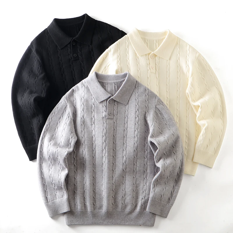 Casual Knitted Long Sve Ne Sweater Men's Autumn Outerwear Comfortable Breathable Warm Soft Sle Formal Wear
Casual Knitted Long Sve Ne Sweater Men's Autumn Outerwear Comfortable Breathable Warm Soft Sle Formal Wear