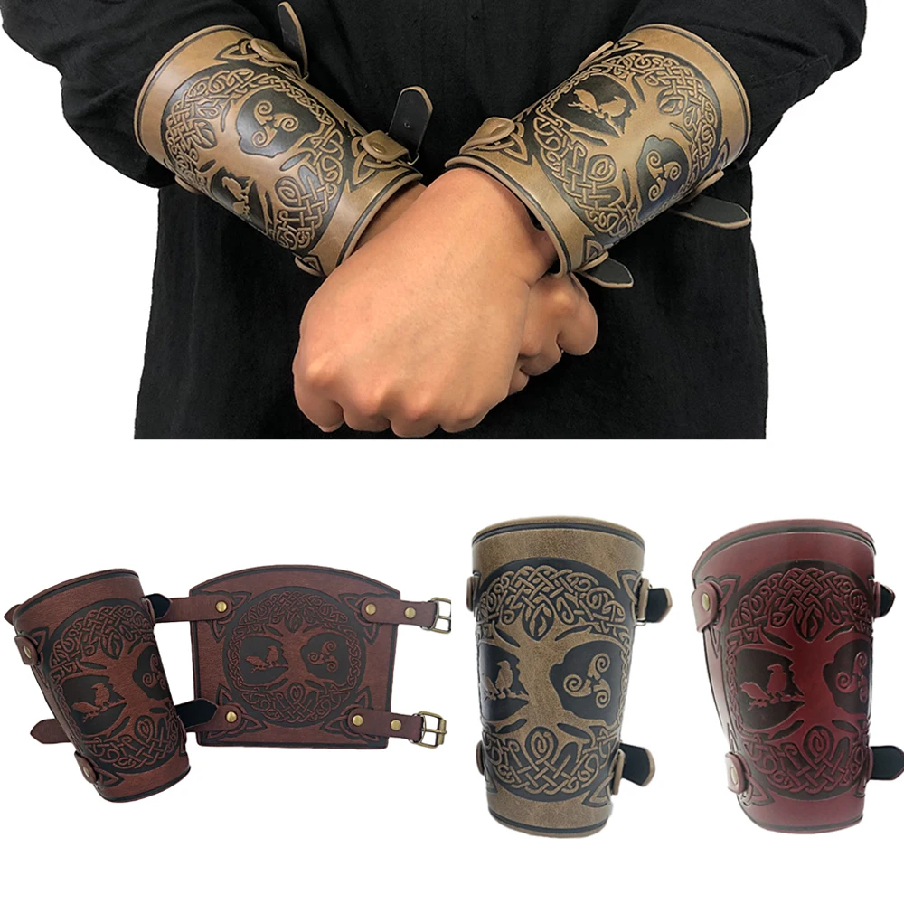 1 PC Men Wrists Armor Medieval Vambrace Men Gauntlet Wristband With Straps Medieval Wristband Arm Cuff Armor For Cosplay Party
1 PC Men Wrists Armor Medieval Vambrace Men Gauntlet Wristband With Straps Medieval Wristband Arm Cuff Armor For Cosplay Party