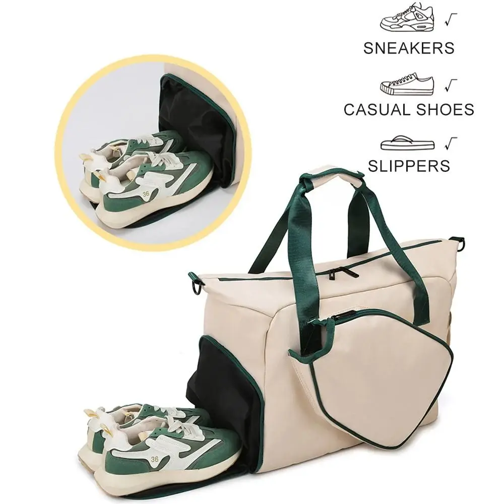 Нейлоновая сумка для ракеток для пиклбола с большим отделением для обуви, регулируемым ремнем и водонепроницаемой защитой
Нейлоновая сумка для ракеток для пиклбола с большим отделением для обуви, регулируемым ремнем и водонепроницаемой защитой