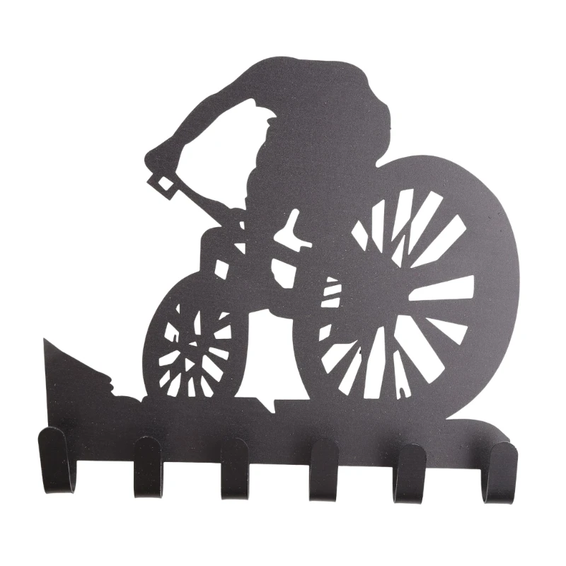 Mountain Bike Gear Rack Metal Wall Decor Biking Wall Art for Key Hooks Vintage Hanger Rack for Coat Clothes Towel Hat
Mountain Bike Gear Rack Metal Wall Decor Biking Wall Art for Key Hooks Vintage Hanger Rack for Coat Clothes Towel Hat
