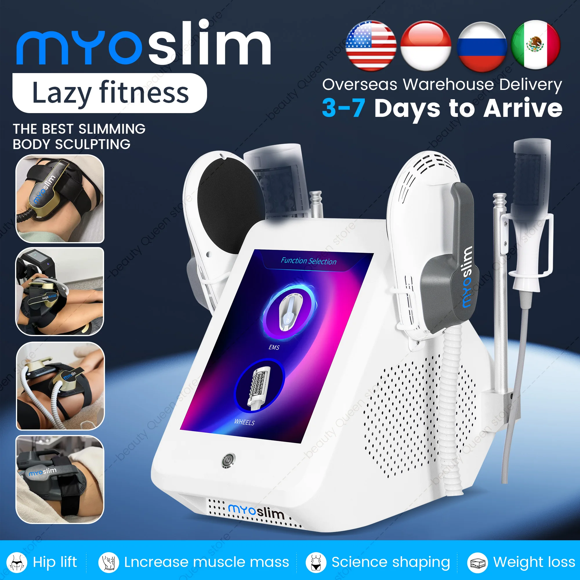 Массажер Myoslim 360 Degree Vacuum Inner Ball Roller для похудения, коррекции фигуры и удаления целлюлита
Массажер Myoslim 360 Degree Vacuum Inner Ball Roller для похудения, коррекции фигуры и удаления целлюлита