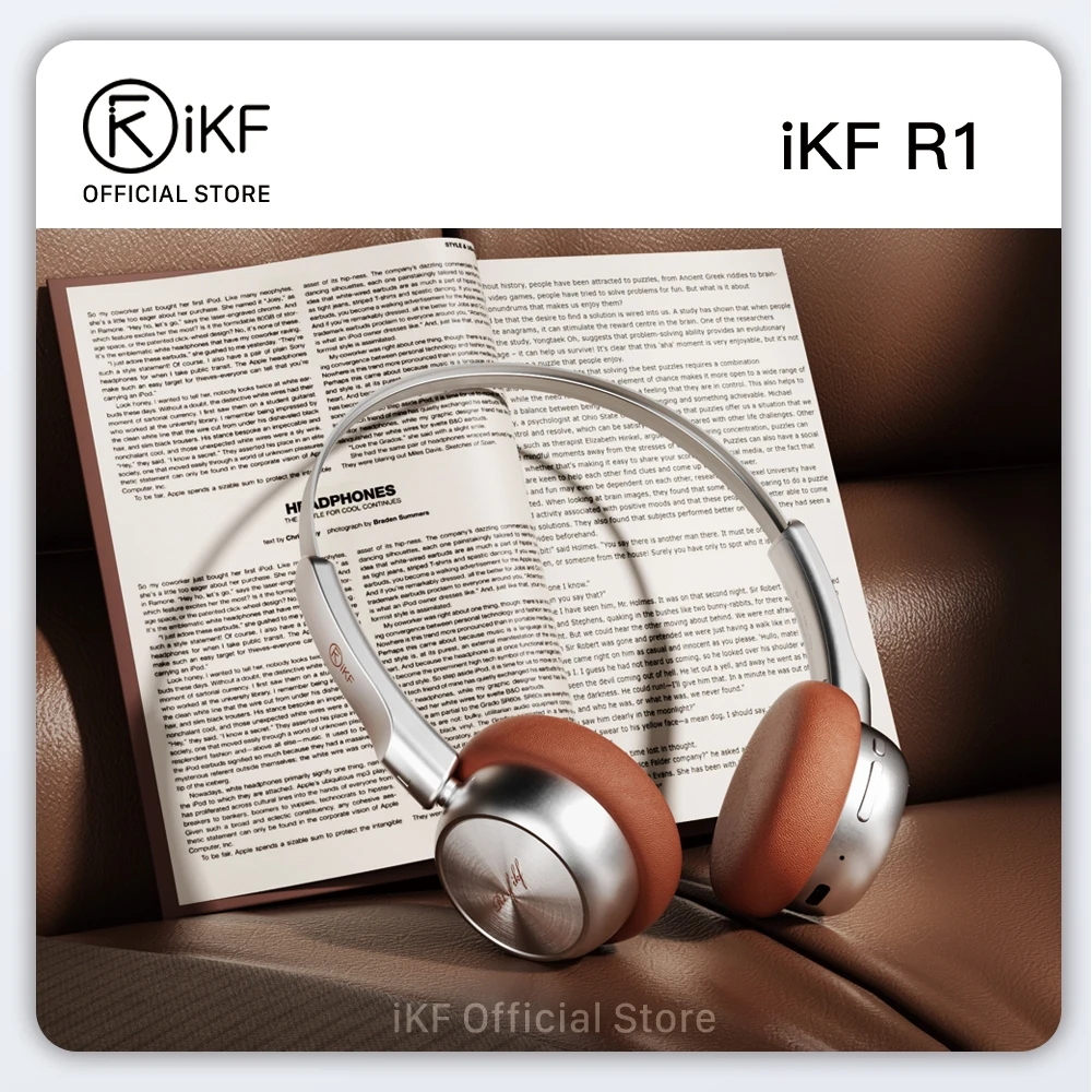 Беспроводные Bluetooth-наушники iKF R1 Retro, встроенный микрофон, винтажный дизайн, легкие, подключение к двум устройствам, OOTD, 80-е, 90-е годы
Беспроводные Bluetooth-наушники iKF R1 Retro, встроенный микрофон, винтажный дизайн, легкие, подключение к двум устройствам, OOTD, 80-е, 90-е годы