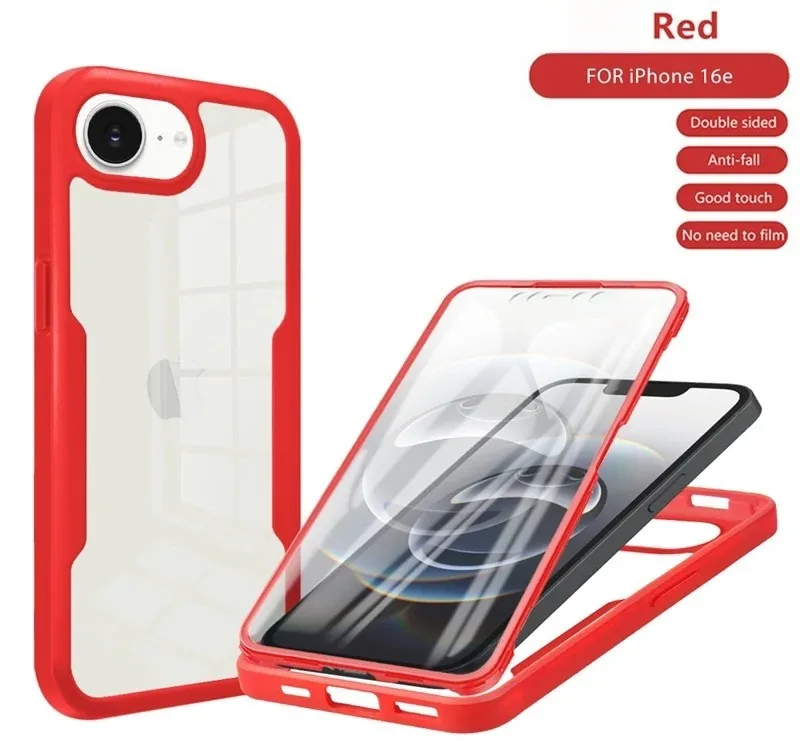 For iPhone 16 E 16Pro+ Max Pro 16 Case Clear Acrylic Soft Edge Back Cover for iPhone 16 Plus Pro Max 16E Armor Shockproof Coque
For iPhone 16 E 16Pro+ Max Pro 16 Case Clear Acrylic Soft Edge Back Cover for iPhone 16 Plus Pro Max 16E Armor Shockproof Coque