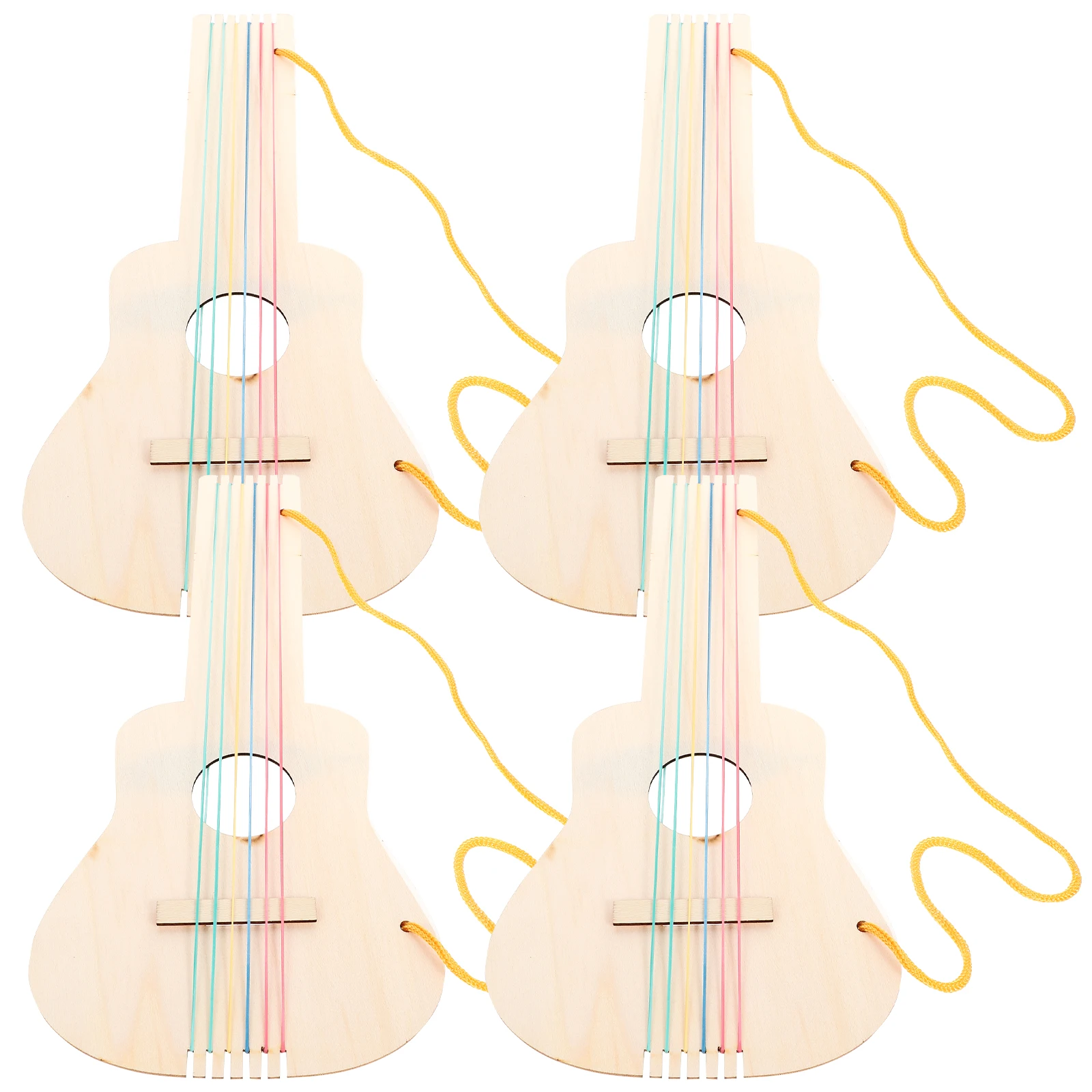 4 Sets Children's DIY Guitar Unfinished Wooden Toy Instruments Paintable Craft Guitars Suite Kids Musical Toys Educational Play
4 Sets Children's DIY Guitar Unfinished Wooden Toy Instruments Paintable Craft Guitars Suite Kids Musical Toys Educational Play