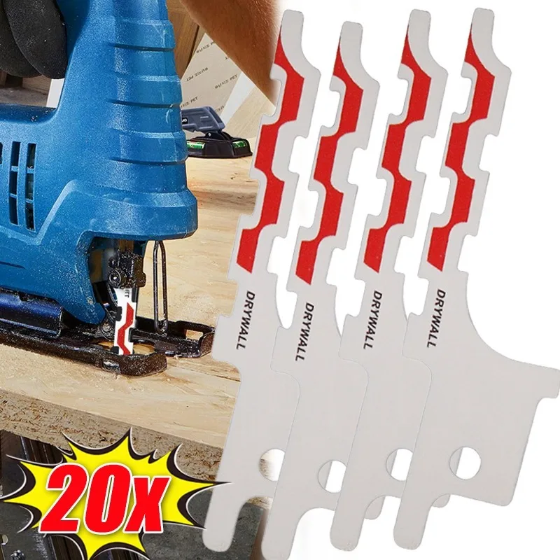 20/1PCS Reciprocating Saw Blades For Wood Plasterboard Cutting Heavy Duty Steel Saw Blade Repair Electric Saw Blades Wholesale
20/1PCS Reciprocating Saw Blades For Wood Plasterboard Cutting Heavy Duty Steel Saw Blade Repair Electric Saw Blades Wholesale