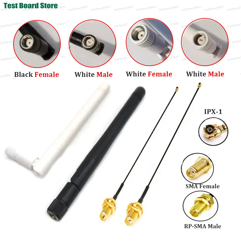 2pcs/lot2.4GHz 3dBi Omni WIFI Antenna with RP SMA male Female plug connector for wireless router antenna Booster
2pcs/lot2.4GHz 3dBi Omni WIFI Antenna with RP SMA male Female plug connector for wireless router antenna Booster