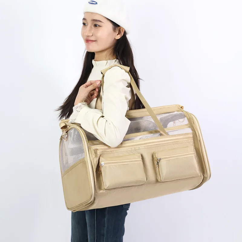 Breathable Cat Carrier Bag Large Space Travel Bag Transporter Conveyor Moving Handbag Foldable Waterproof Переноски Для Собак
Breathable Cat Carrier Bag Large Space Travel Bag Transporter Conveyor Moving Handbag Foldable Waterproof Переноски Для Собак