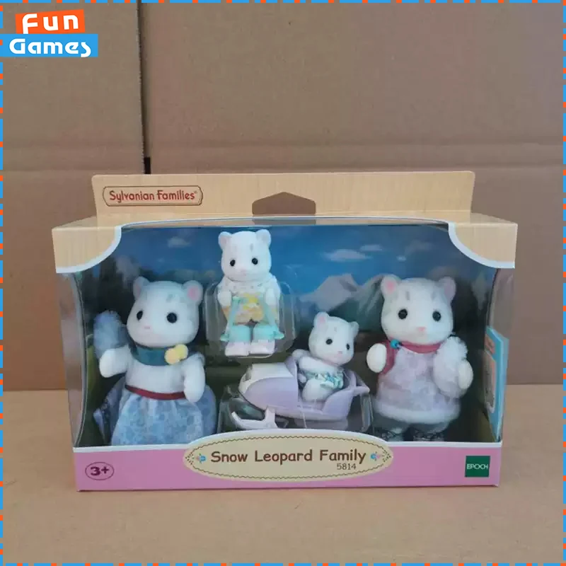 Sylvanian Families Snow Leopard Family Doll Set Realistic Animal Figures Cute Japanese Style Toys Kids Pretend Play Display Gift
Sylvanian Families Snow Leopard Family Doll Set Realistic Animal Figures Cute Japanese Style Toys Kids Pretend Play Display Gift