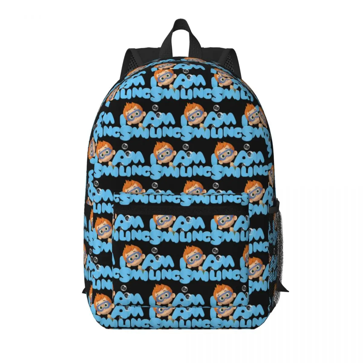 Photograp Bubble Guppies Student Backpack School Bag Hiking Travel Daypack for Men Women Bookbag Shoulder Bags
Photograp Bubble Guppies Student Backpack School Bag Hiking Travel Daypack for Men Women Bookbag Shoulder Bags