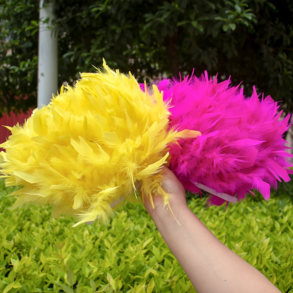 1Meters Leather Red Turkey Feather Trim Fring 10-15CM Plumes Ribbon for Wedding Party Sewing Clothing Decor Accessories Crafts
1Meters Leather Red Turkey Feather Trim Fring 10-15CM Plumes Ribbon for Wedding Party Sewing Clothing Decor Accessories Crafts