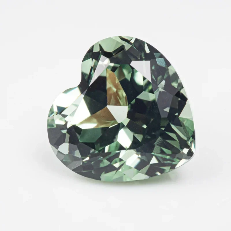 Lab Grown Sapphire Heart Shape Green Color Stones for Charms Diy Jewelry Making Pendant Earrings Selectable AGL Certificate
Lab Grown Sapphire Heart Shape Green Color Stones for Charms Diy Jewelry Making Pendant Earrings Selectable AGL Certificate