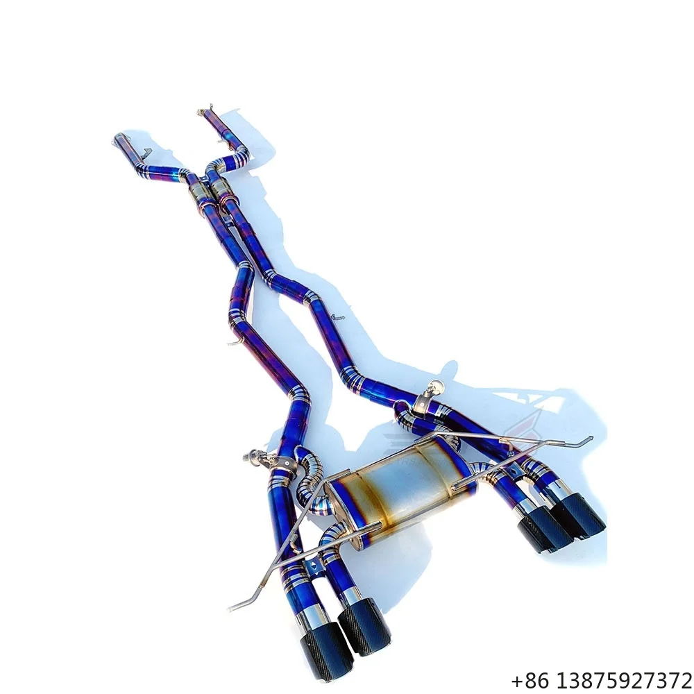 Roast Blue/Gold/Primary Color Titanium Valve Exhaust for M3 M4 G80 G82 3.0t 2020-2024 Dual-Outlet, Quad-Tip Easy Install
Roast Blue/Gold/Primary Color Titanium Valve Exhaust for M3 M4 G80 G82 3.0t 2020-2024 Dual-Outlet, Quad-Tip Easy Install