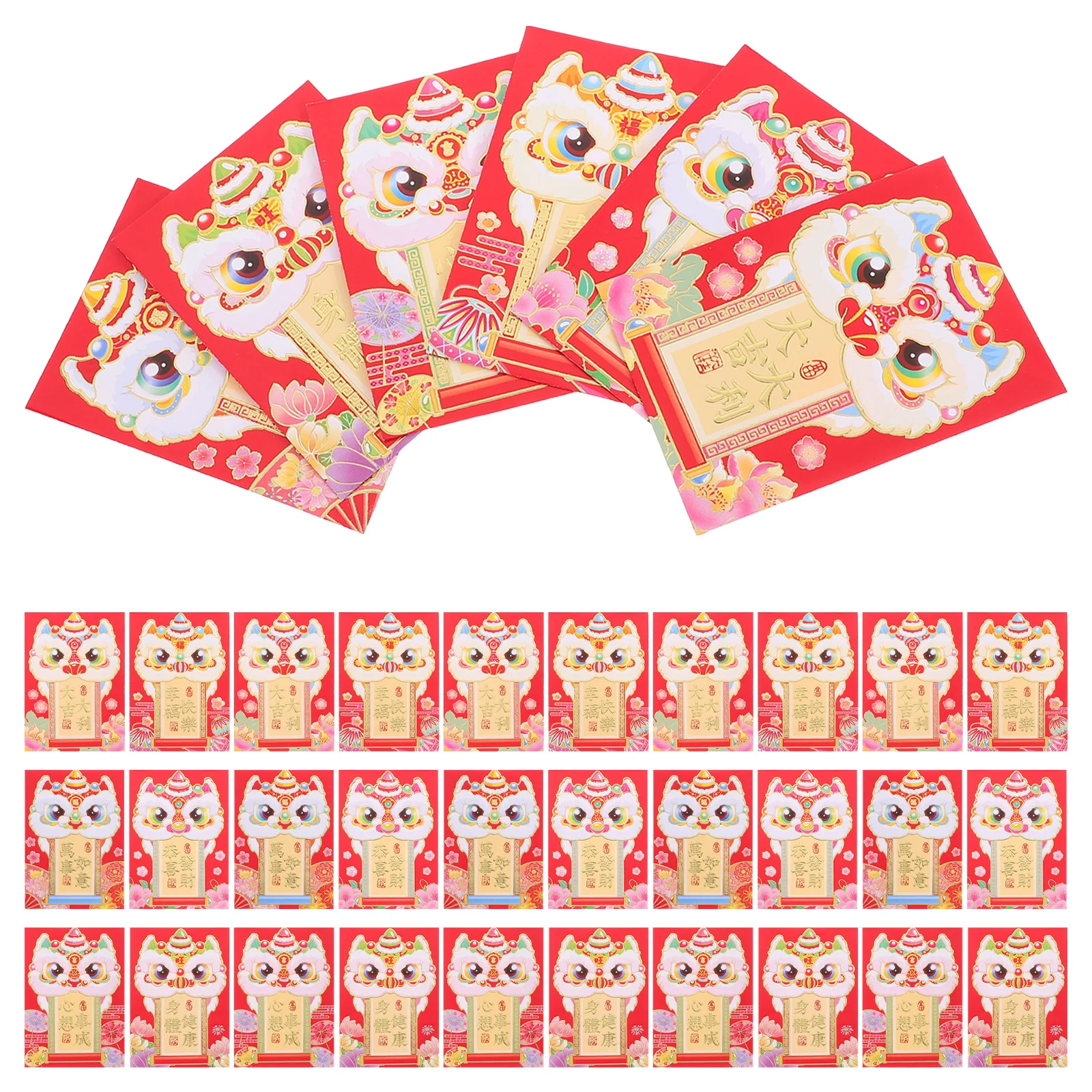 36 Pcs Cartoon Snake Envelope Year Money Pocket Packets Wallet Chinese Paper Pouches for Bag
36 Pcs Cartoon Snake Envelope Year Money Pocket Packets Wallet Chinese Paper Pouches for Bag