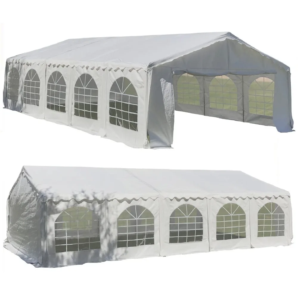 32'x20' Budget PE Party Tent + (2) Long Bags + (2) Short Bags, for Parties, Large Canopy Carpas para Fiestas, Big, Customized
32'x20' Budget PE Party Tent + (2) Long Bags + (2) Short Bags, for Parties, Large Canopy Carpas para Fiestas, Big, Customized
