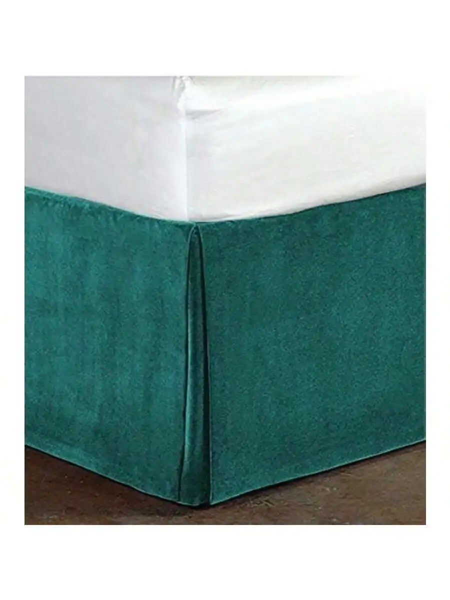 Velvet Box Pleated Bed Skirt Cal King 72x84 Inch 17 Inch Drop Dust Ruffle Split Corners
Velvet Box Pleated Bed Skirt Cal King 72x84 Inch 17 Inch Drop Dust Ruffle Split Corners