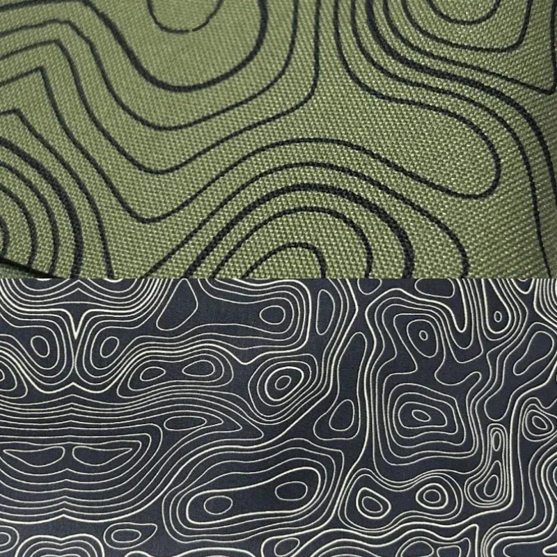 1.5m Width 500D Nylon Green Black Terrain Camouflage Fabric Topography Contour Camo Cloth PU Coating Vests Luggage Sub-bag DIY
1.5m Width 500D Nylon Green Black Terrain Camouflage Fabric Topography Contour Camo Cloth PU Coating Vests Luggage Sub-bag DIY