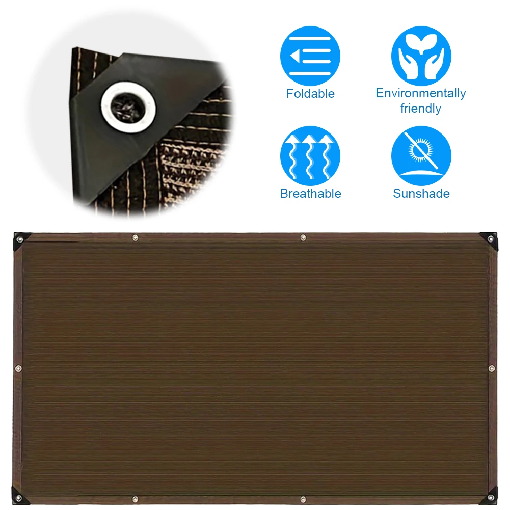 Солнцезащитный тент-парус 2x3м/3x4м прямоугольный из HDPE с люверсами, сетка-тент для теплиц, растений, пергол
Солнцезащитный тент-парус 2x3м/3x4м прямоугольный из HDPE с люверсами, сетка-тент для теплиц, растений, пергол