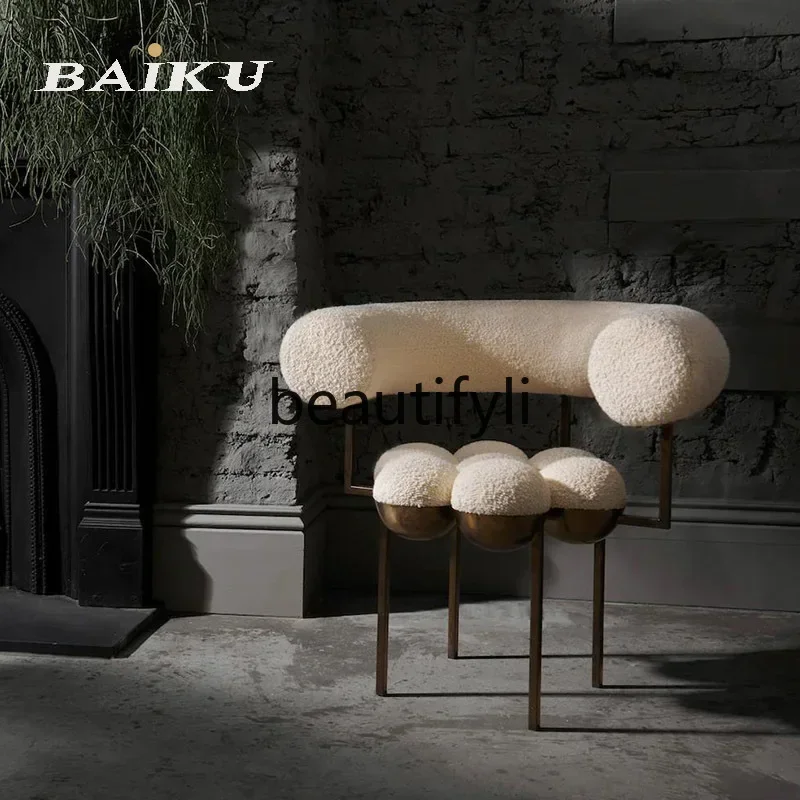 A15 Nordic Creative Flower Casual Personality Living Room Dining Chair Metal Makeup Single Chair
A15 Nordic Creative Flower Casual Personality Living Room Dining Chair Metal Makeup Single Chair