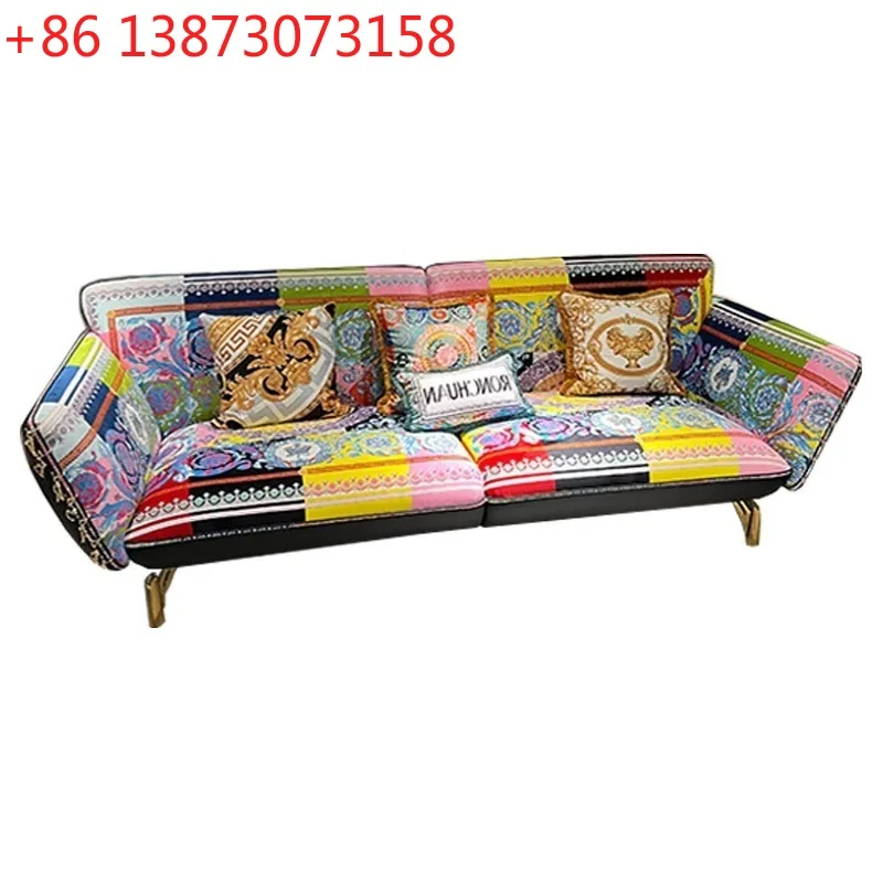 Итальянский легкий роскошный тканевый диван, дизайнерский высококачественный кожаный диван для виллы, роскошная ткань с принтом для гостиной
Итальянский легкий роскошный тканевый диван, дизайнерский высококачественный кожаный диван для виллы, роскошная ткань с принтом для гостиной