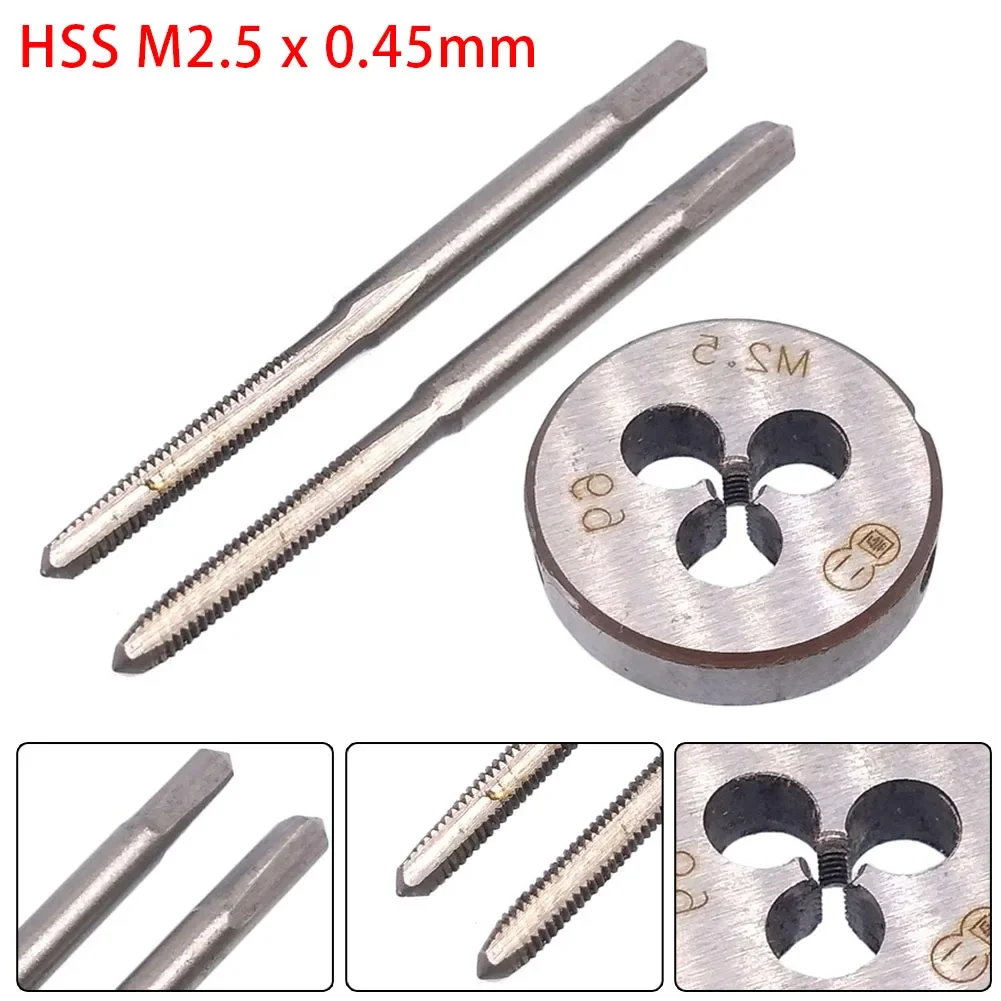 Taper Tap Die Thread Right Hand M2.5 X 0.45mm 1 Set Accessories Die Metric High Speed Steel Parts Outdoor Top Sale
Taper Tap Die Thread Right Hand M2.5 X 0.45mm 1 Set Accessories Die Metric High Speed Steel Parts Outdoor Top Sale