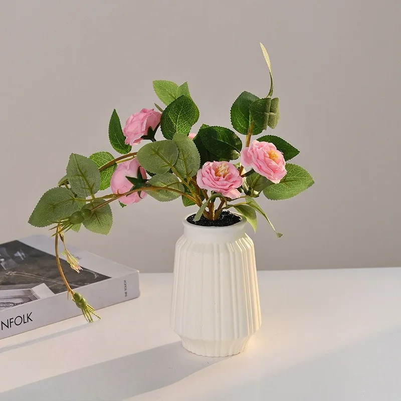 Nordic style plastic vase decoration, living room flower arrangement, home decor, creative dining table arrangement
Nordic style plastic vase decoration, living room flower arrangement, home decor, creative dining table arrangement