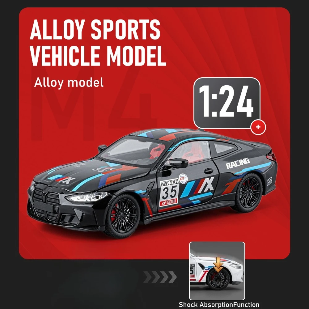 1:24 M4 760LI Car Model Toy Doors Opened Pull Back Models Shock Absorption Front Wheel Steer Vehicle for Boyfriend Surprise
1:24 M4 760LI Car Model Toy Doors Opened Pull Back Models Shock Absorption Front Wheel Steer Vehicle for Boyfriend Surprise