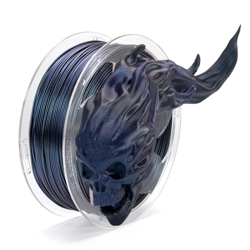 Chameleon PLA 3D Printer Filament, Magic Series Shiny Glitter PLA, 1KG Spool
Chameleon PLA 3D Printer Filament, Magic Series Shiny Glitter PLA, 1KG Spool