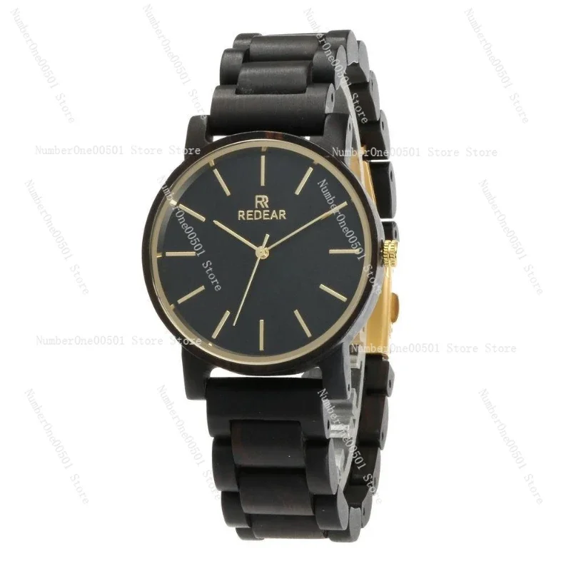 Retro wooden watch - for men and women - wooden watch with crossed borders -095
Retro wooden watch - for men and women - wooden watch with crossed borders -095