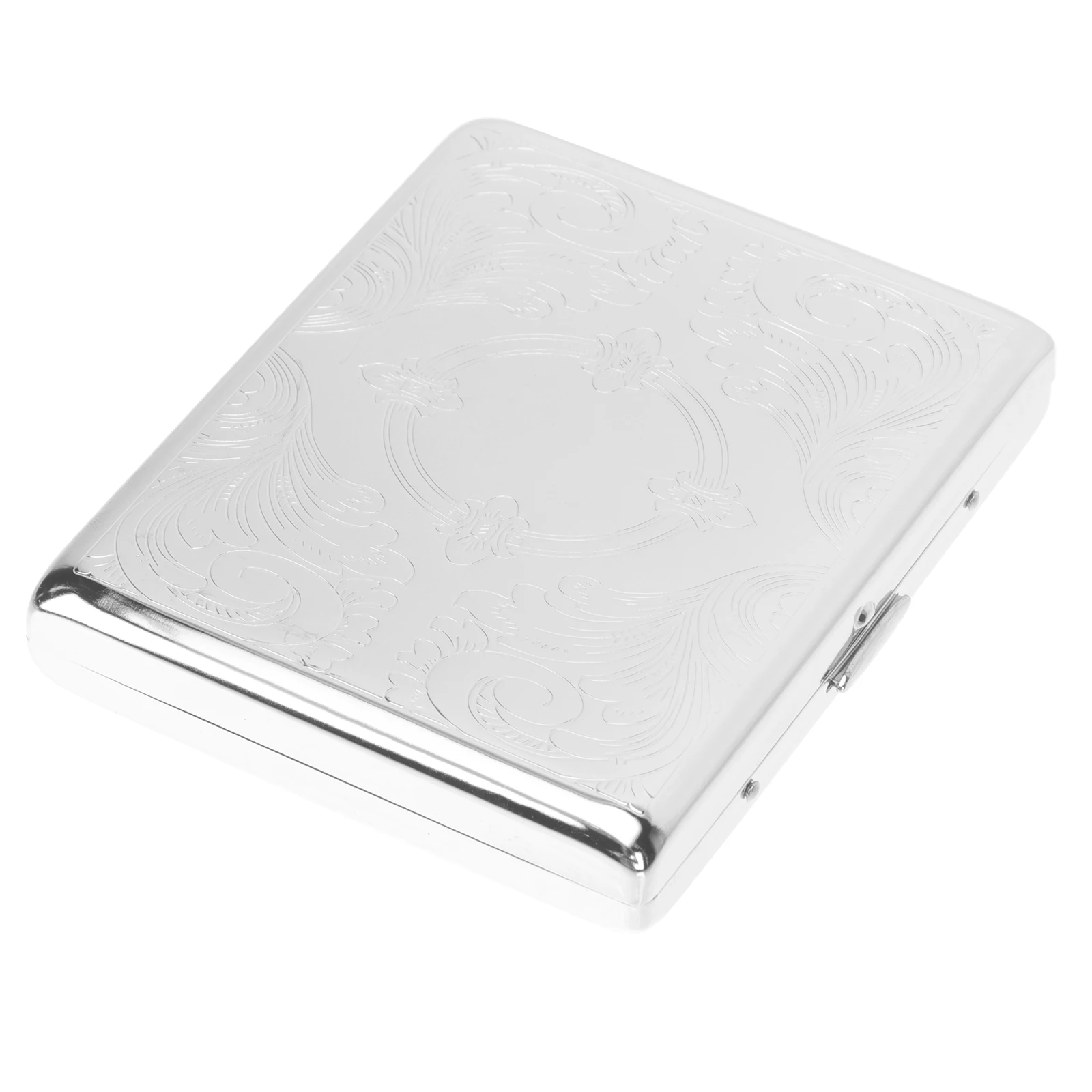 1pc Cigarette Boxes Steel Automatic Opening Portable Case Moisture Proof Durable Travel Cigarettes Storage Case Storage
1pc Cigarette Boxes Steel Automatic Opening Portable Case Moisture Proof Durable Travel Cigarettes Storage Case Storage